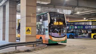 下層展望•城巴泳季假日限定路線314•爆聲E400
