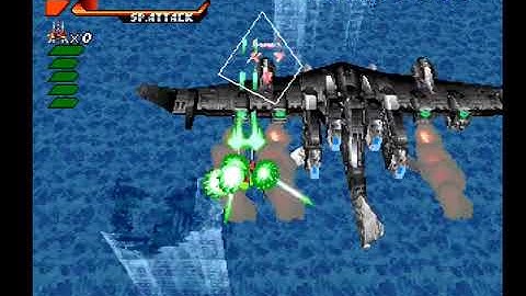 RayStorm PS1 Intro + Gameplay [No Commentary]