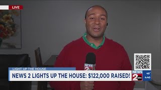 News 2 Lights Up the House: $122,000 raised!