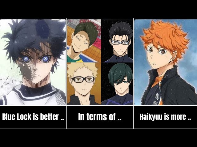 10 pairs of Blue Lock and Haikyuu!! characters who have the same