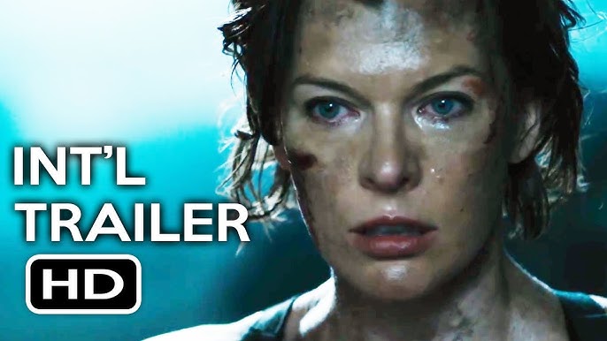 Trailers For RESIDENT EVIL: THE FINAL CHAPTER Starring MILLA JOVOVICH.  UPDATE: Character Posters - M.A.A.C.