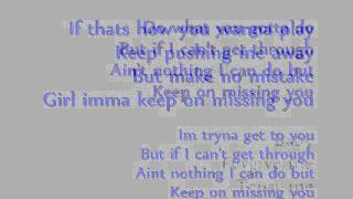 Missing You Mindless Behavior Lyrics