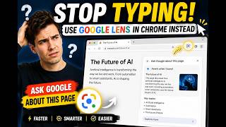 Stop Typing! Use Google Lens in Chrome Instead 🖱️✨