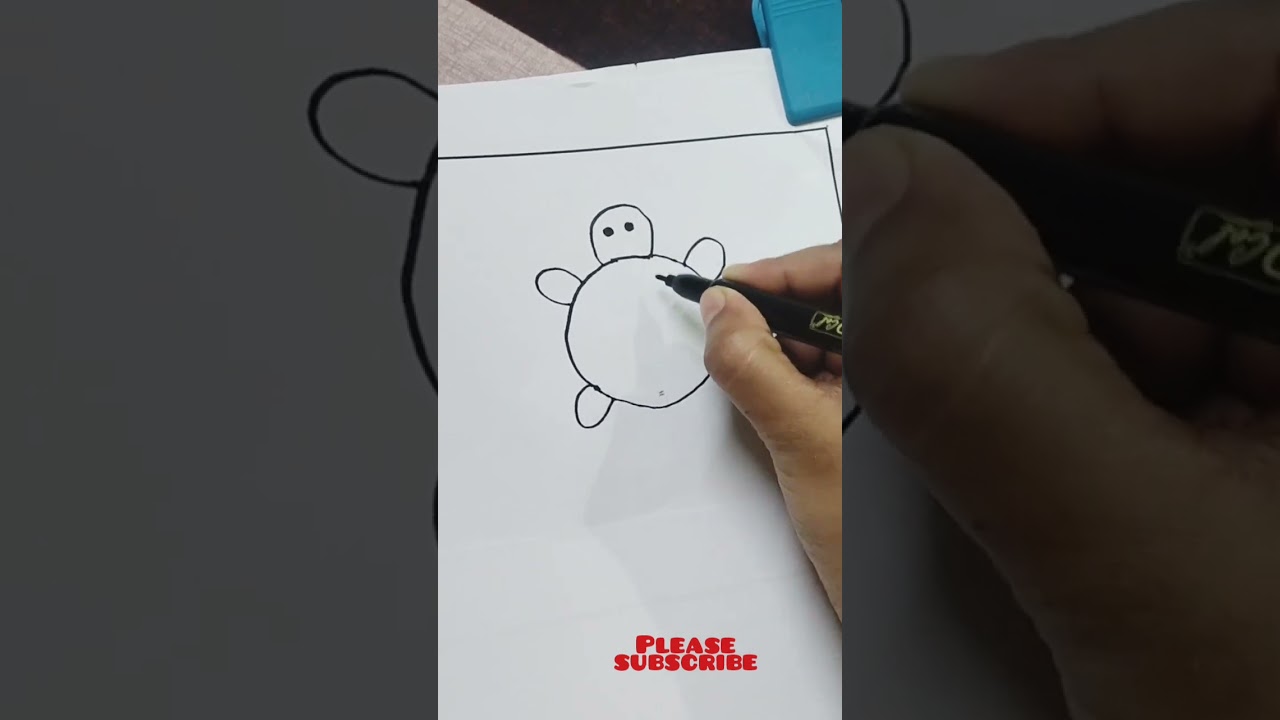 easy drawing with numbers