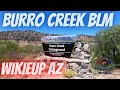 Burro Creek BLM Campground - Wikieup Arizona - Hwy 93