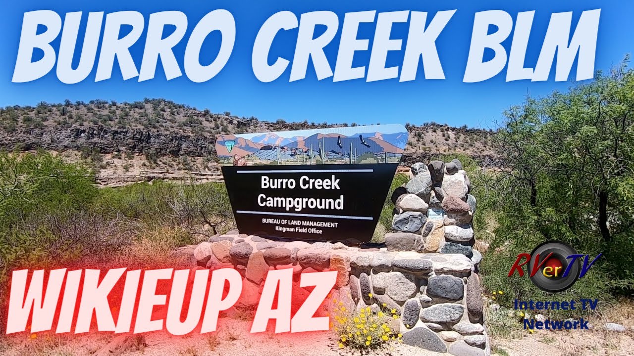 Burro Creek BLM Campground Wikieup Arizona Hwy 93 YouTube