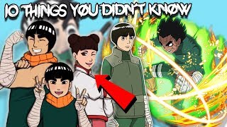10 Things You Didn't Know About Rock Lee & His 8 Gates in Boruto & Naruto  Explained - YouTube