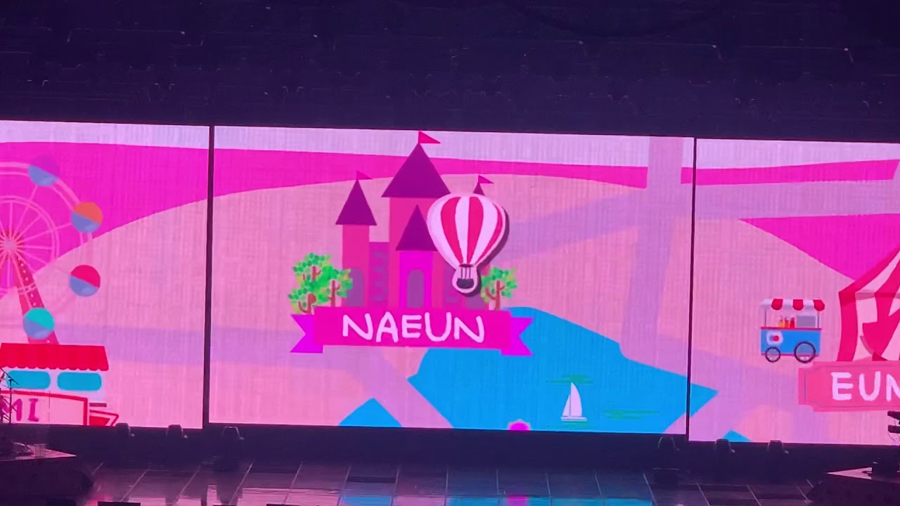 200201 에이핑크 Apink Pink World Concert‪‬ - 손나은 Naeun Solo (Pussycat Dolls’ Buttons)