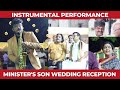 Mesmerizing moment enna enna vaarthaigalo by saxophonevignesh at ministers sons wedding reception