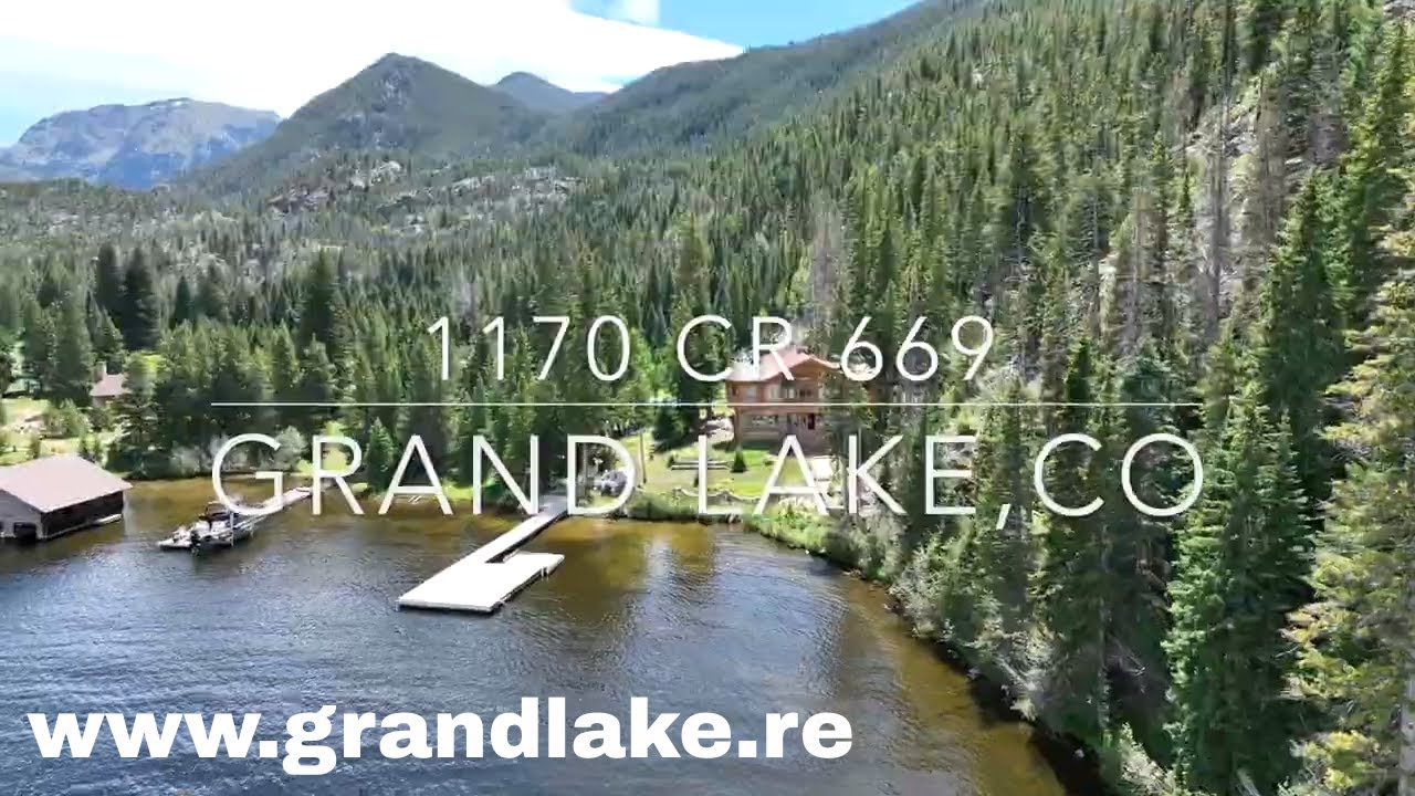 Secluded Paradise on Grand Lake, Colorado | Private Luxury Home with Stunning Lake Views | 12 Acres