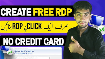 How To Create Free RDP 2024 | Create  High Speed RDP | RDP kasy bnye umarrizwanofficial