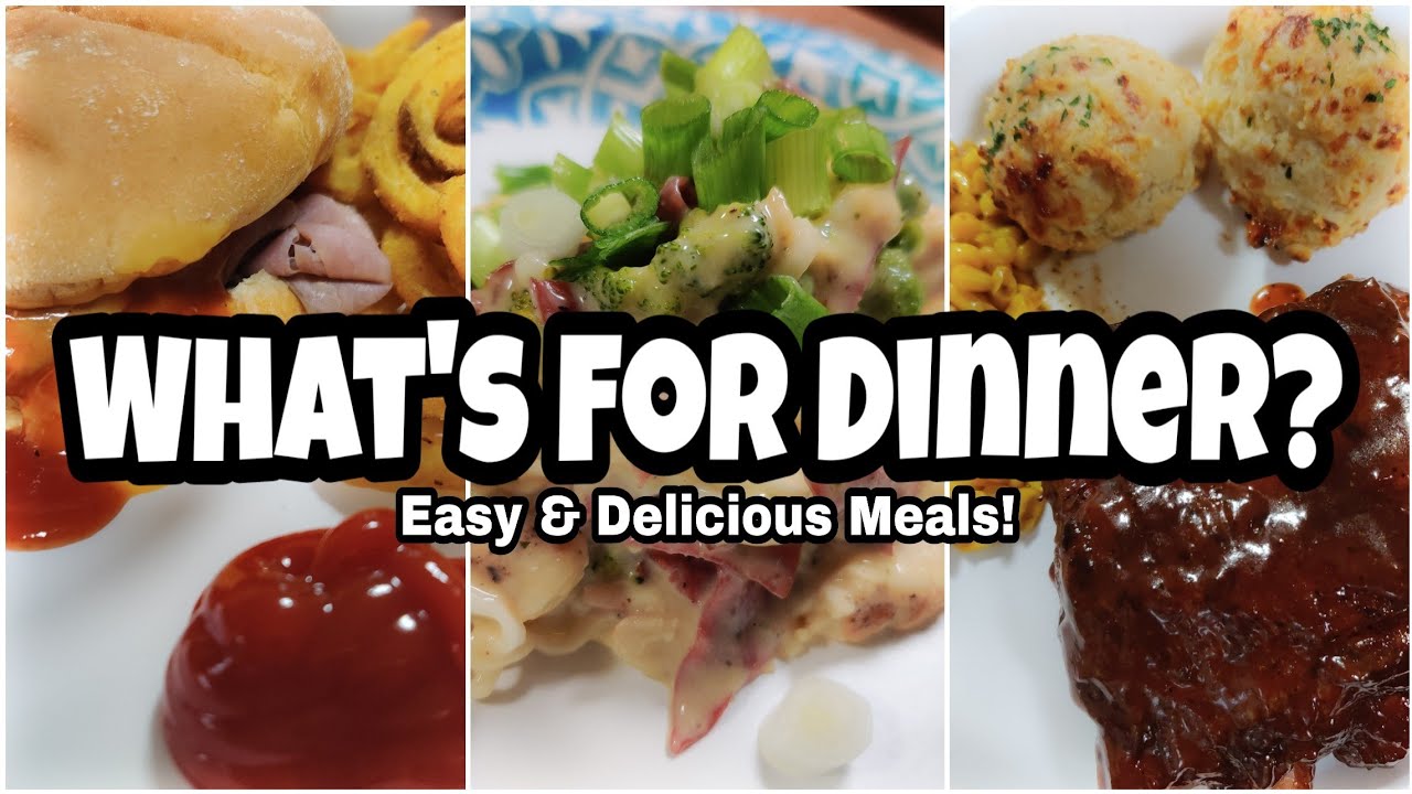 What's For Dinner? | Real Life Meal Ideas | Budget Dinner Ideas - YouTube
