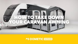 DOMETIC | How To Take Down Your Caravan Awning by Dometic 3,417 views 10 months ago 1 minute, 52 seconds