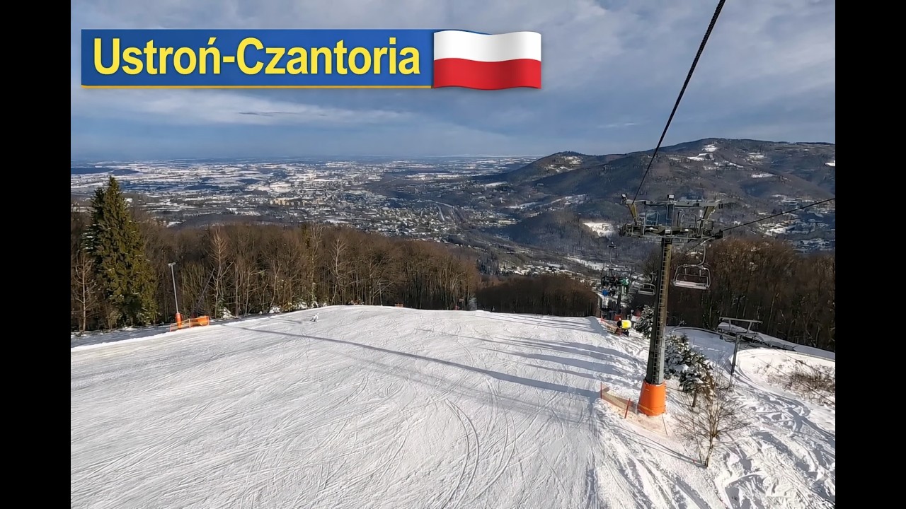 🇵🇱 Ustroń-Czantoria. Wszystkie trasy narciarskie jakie są do dyspozycji na tej popularnej górze.