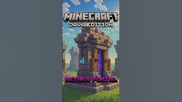 Nether Portal in Minecraft 1.21.9 #minecraft #building #shorts