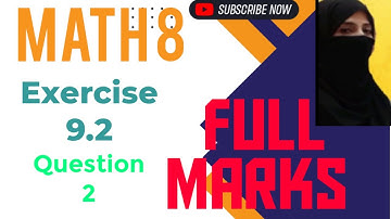 Class 8 Math Ex 9.2  Q2 || Areas and Volumes || Hero