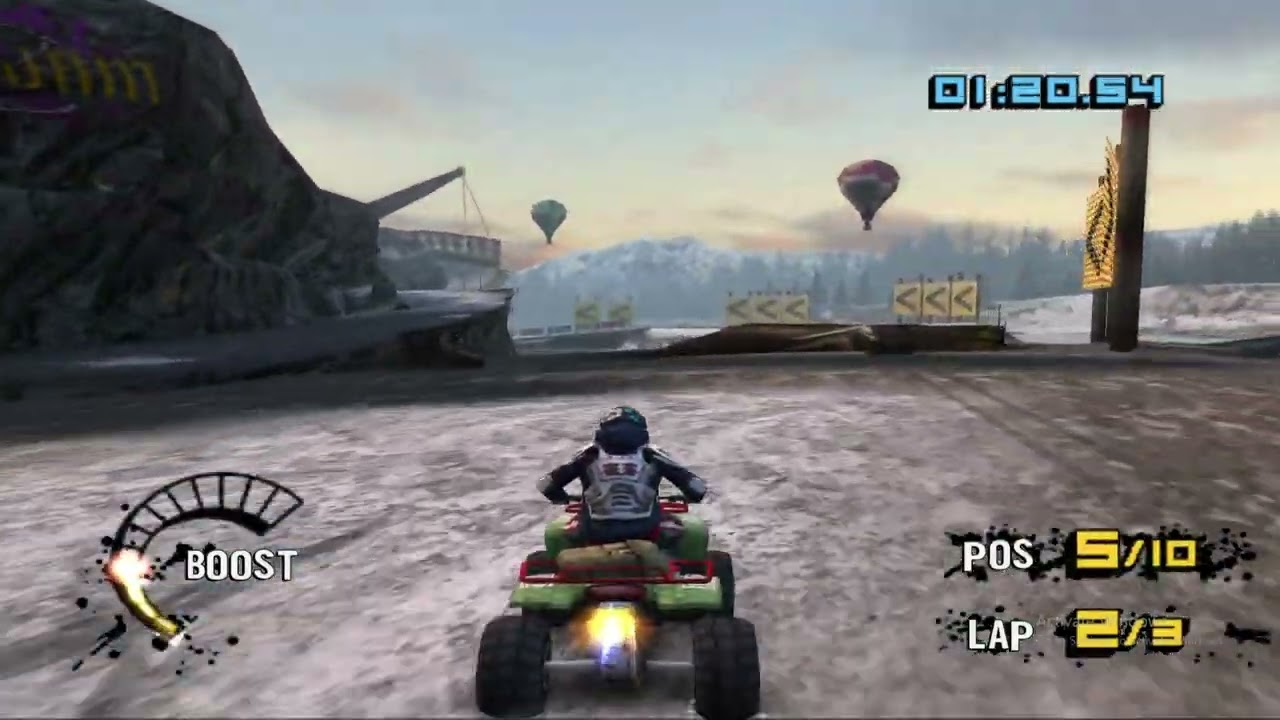 MotorStorm Arctic Edge-All terrain vengeance/PCSX2 emulator
