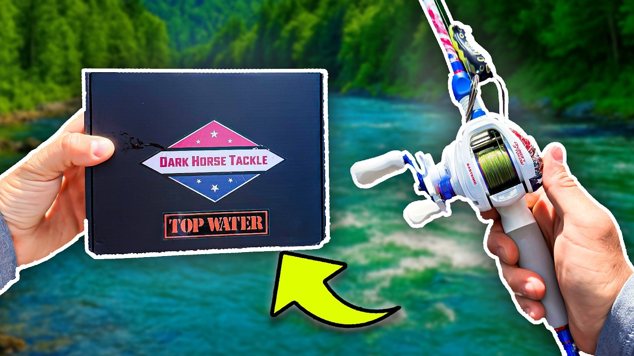 Topwater ONLY Challenge: Can I Catch Fish on EVERY Lure in This Subscription Box?