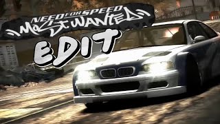 NFS Most Wanted 2005 edit - Memory Reboot