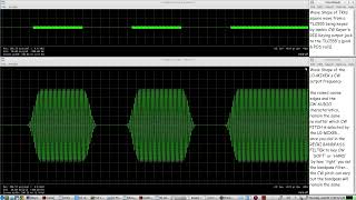 Build a High Performance Morse Code Practice Oscillator with Raised Cosine edges using this setup screenshot 4