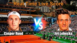 Casper Ruud vs Jiri Lehecka Live Score - ATP Rome, Italy Men Singles