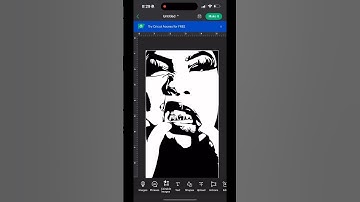 How To Turn Photo into SVG File For Cricut Design Space #shorts