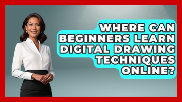 Where Can Beginners Learn Digital Drawing Techniques Online? | The Virtual Art Desk News