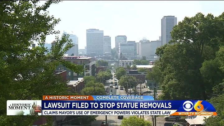 Lawsuit seeks to prevent Stoney from removing Confederate Monuments