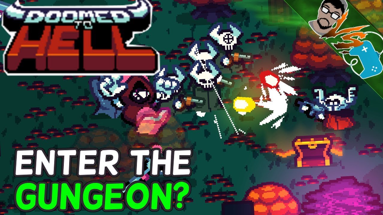 Doomed To Hell - WOULD YOU PLAY THIS? (Bullet Hell, Roguelike, Top Down Shooter)