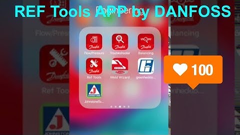 Ref Tool App by Danfoss