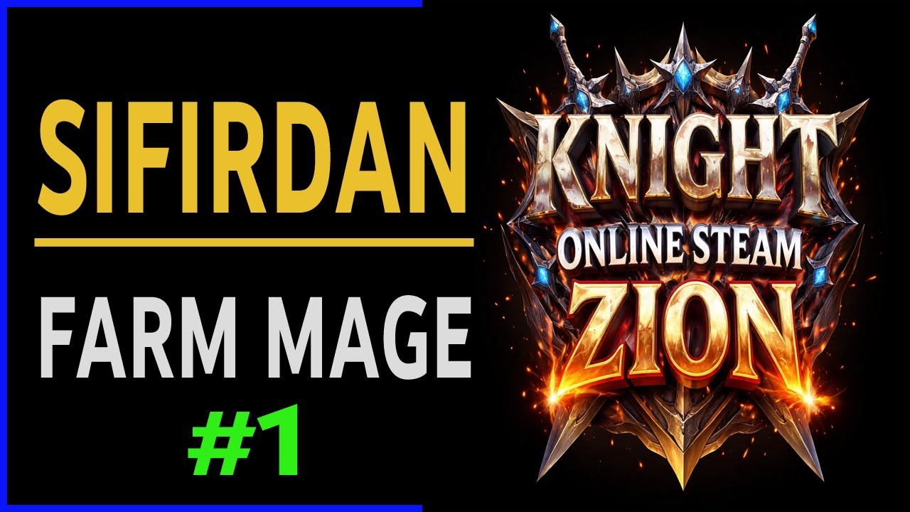 SteamKO Zion 1 lvl Mage karakteri ile SIFIRDAN #1