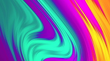 60:00 Minutes / Abstract Liquid Waves Fluid Gradient Psyhodelic Animation 4K Screensaver