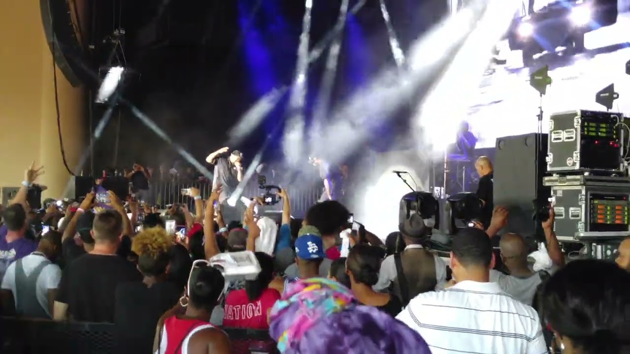 Ice Cube live at the One Music Fest in Atlanta GA performing Natural Born Killaz Sept. 2016