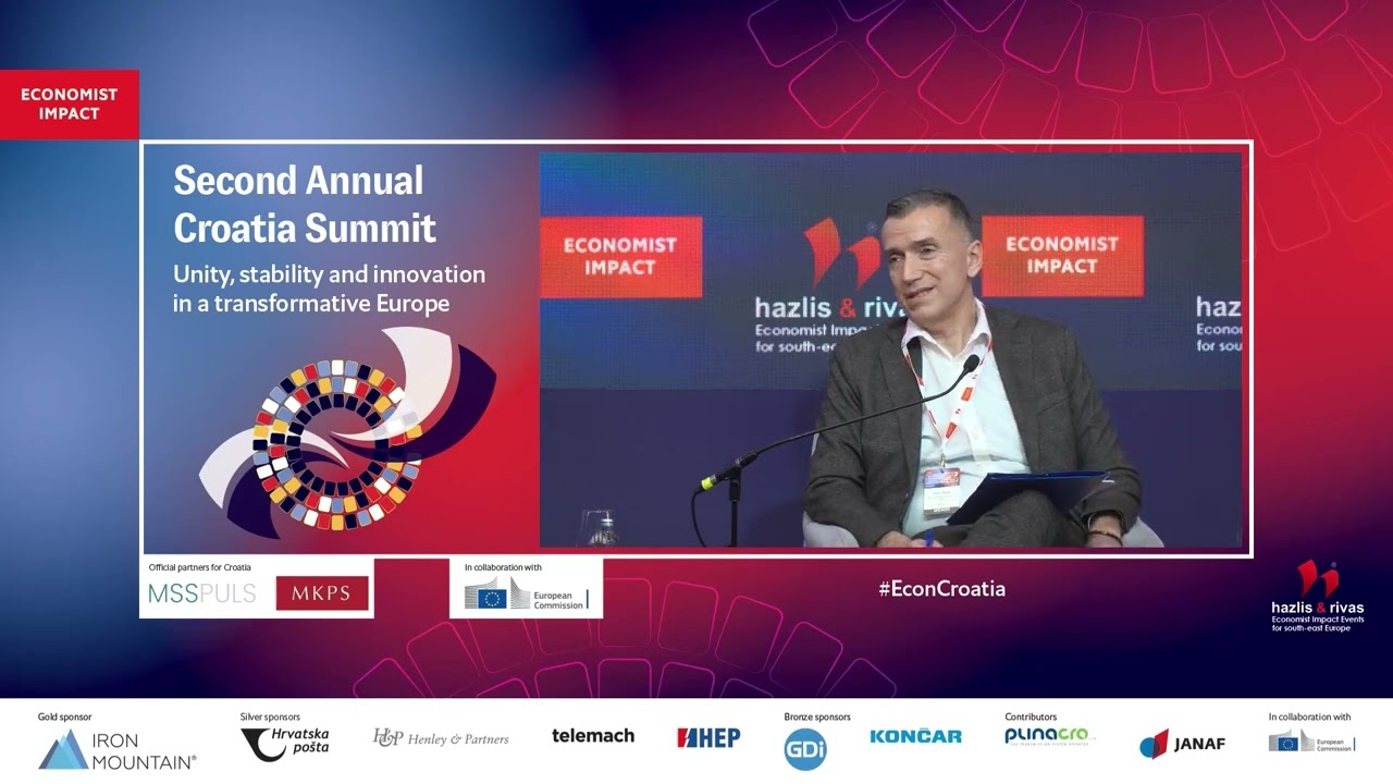 Miljan Zdrale on "Prioritising resilience and innovation in the economy and financial services"