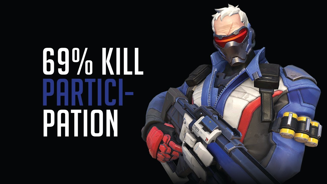 Overwatch - Kabaji Soldier 76 With 69% Kill Participation