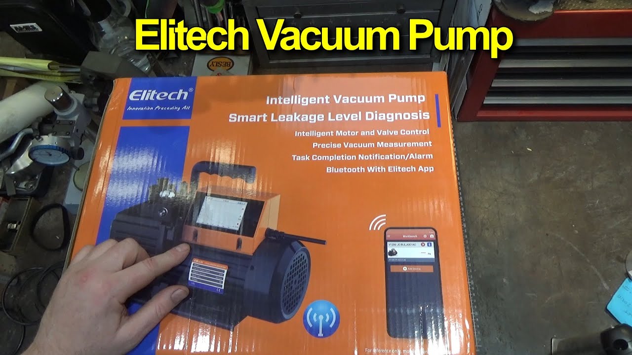 QTR 79 Elitech Vacuum Pump YouTube