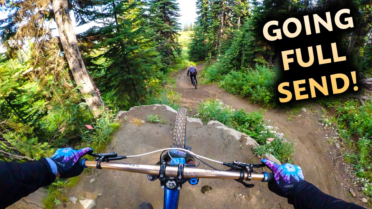 Эти трассы для горного велосипеда невероятно быстрые! — Sunpeaks Bike Park