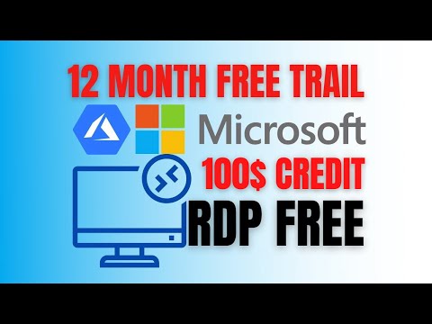 How To Create Microsoft Azure Account | 100$ Credit RDP Trail 12 Month | Student Subscrption | 2021