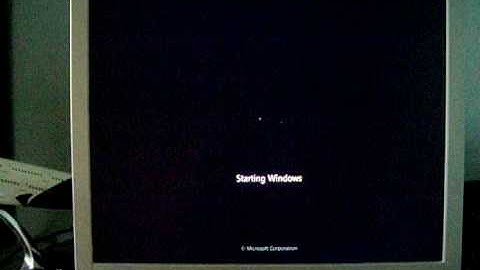 Windows 7 Beta Build 7000 Boot