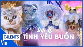 Top 6 bài TÌNH YÊU BUỒN hay nhất replay mãi không thôi của Ca Sĩ Mặt Nạ - The Masked Singer VN