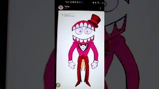 all the characters in The amazing digital circus by glitch 4. please dont say cringe please