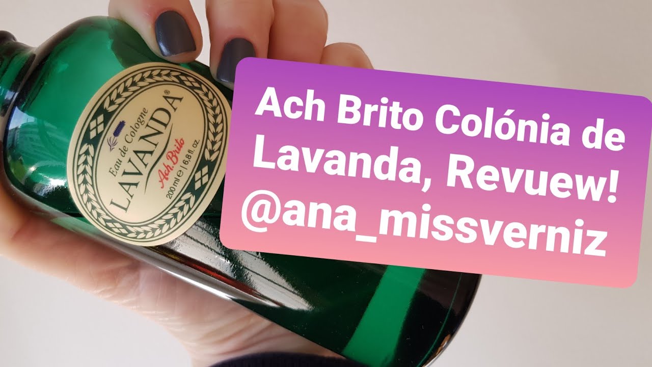 eau de cologne lavanda ach brito