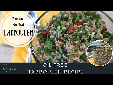 Tabbouleh | Whole Food Plant Based Recipe