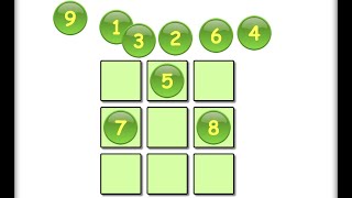 Magic square. Find the sum of numbers in the shaded squares.