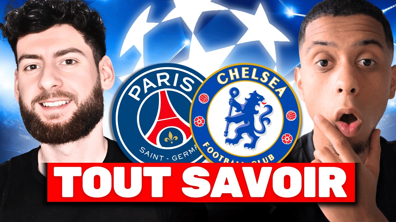 🏆 PSG - Chelsea : le grand débat avant le choc LDC 🔥
