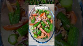 Okra At Tuna Salad Bicolana Express