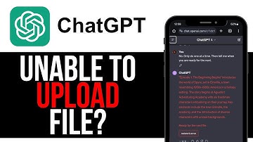 How To FIX CHATGPT UNABLE TO UPLOAD FILE PROBLEM! | BEST NEW METHOD 2025!