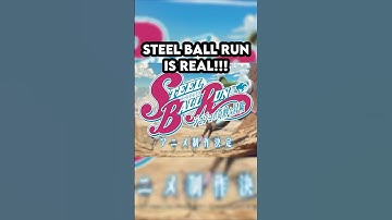 OFFICIAL STEEL BALL RUN ANNOUNCEMENT!!!! (JoJo