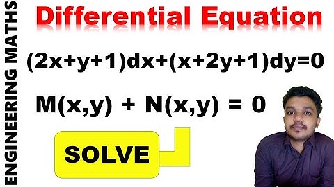 Differential Equation | Engineering mathematics | Complete explanation in English | Part -1  |