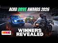 Best Cars and Bikes of 2026 Awarded |​ TOTM 2026 | Acko Drive